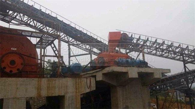 河卵石制砂生產(chǎn)線案例