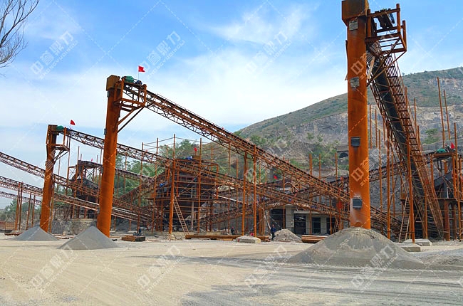 時(shí)產(chǎn)600噸石料生產(chǎn)線