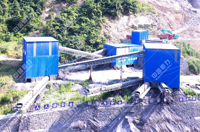 坤石建材生產(chǎn)線