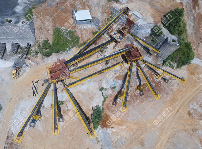 礦山輸送機(jī)系統(tǒng)航拍