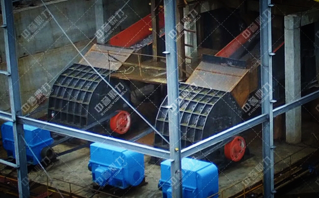 石場(chǎng)生產(chǎn)線粗碎機(jī)